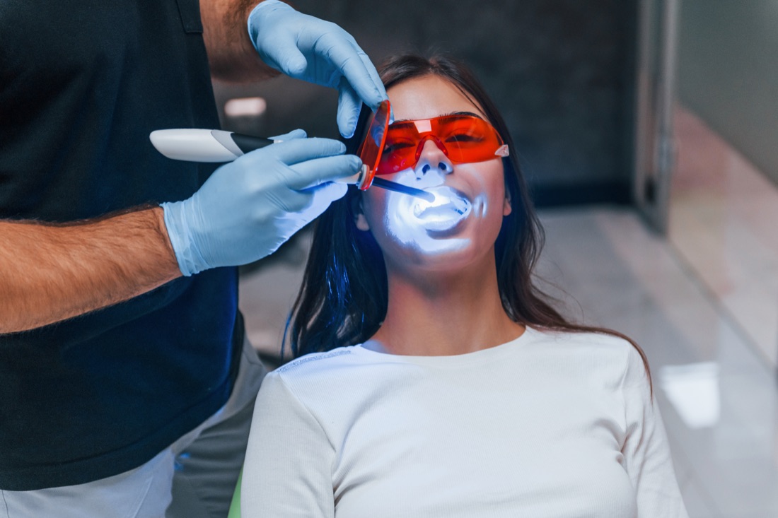 Patient receiving professional kids dentistry treatment in Glendale